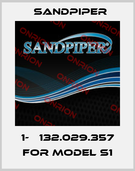 1-С 132.029.357 for model S1 Sandpiper