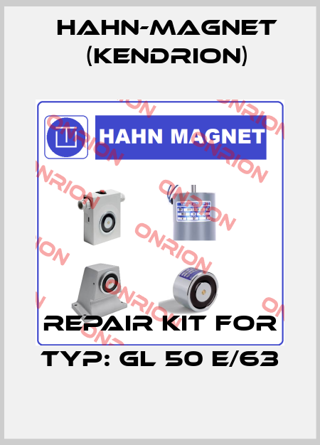 repair kit for Typ: GL 50 E/63 HAHN-MAGNET (Kendrion)