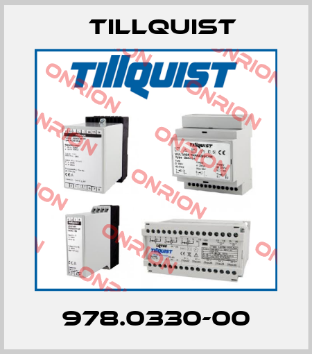978.0330-00 Tillquist