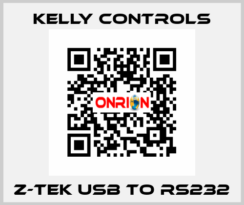 Z-TEK USB TO RS232 Kelly Controls