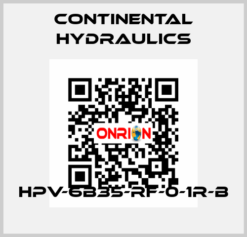 HPV-6B35-RF-0-1R-B Continental Hydraulics