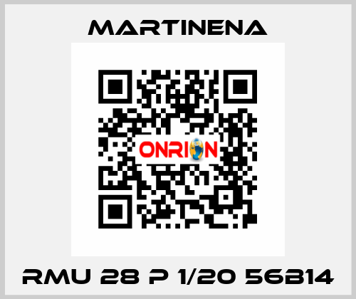 RMU 28 P 1/20 56B14 Martinena