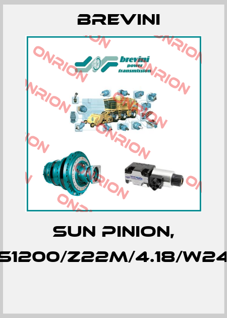 SUN PINION, S1200/Z22M/4.18/W24  Brevini