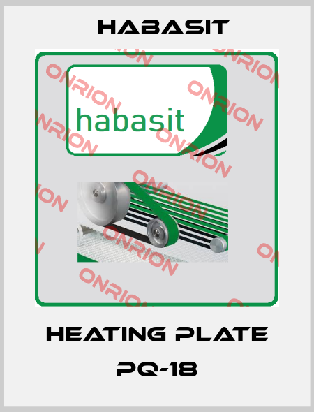 Heating plate PQ-18 Habasit