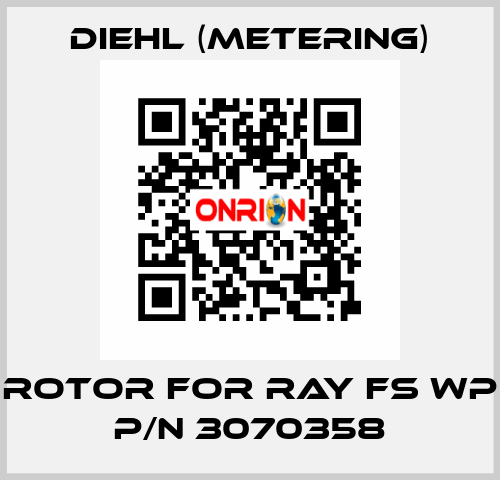 rotor for RAY FS WP p/n 3070358 Diehl (Metering)