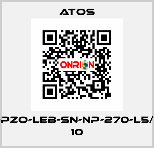 DPZO-LEB-SN-NP-270-L5/D 10 Atos