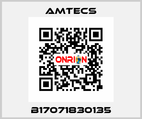 B17071830135 Amtecs