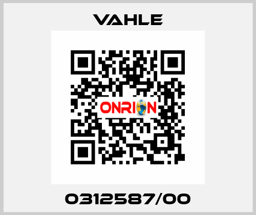 0312587/00 Vahle