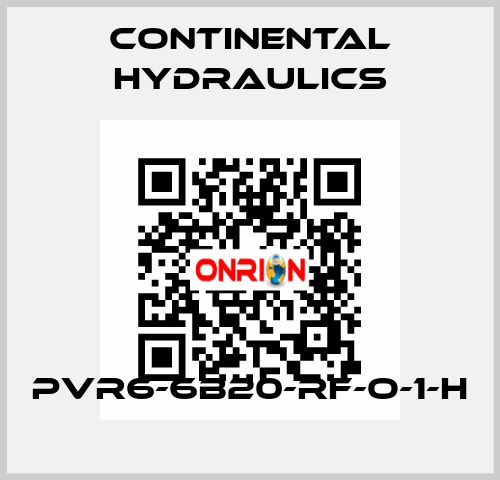 PVR6-6B20-RF-O-1-H Continental Hydraulics