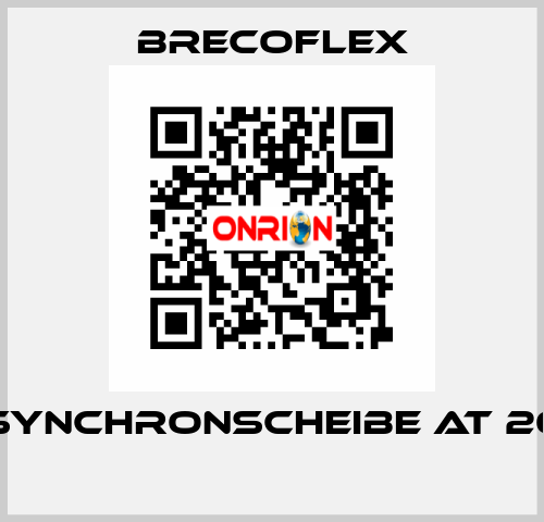 SYNCHRONSCHEIBE AT 20  Brecoflex