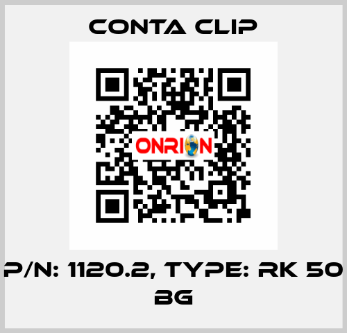 P/N: 1120.2, Type: RK 50 BG Conta Clip