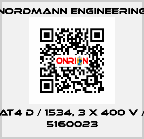 AT4 D / 1534, 3 x 400 V / 5160023 NORDMANN ENGINEERING