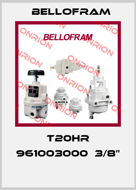T20HR 961003000  3/8"  Bellofram