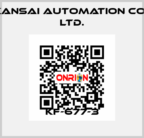 KF-677-3 KANSAI Automation Co., Ltd.