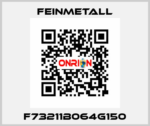 F73211B064G150 FEINMETALL