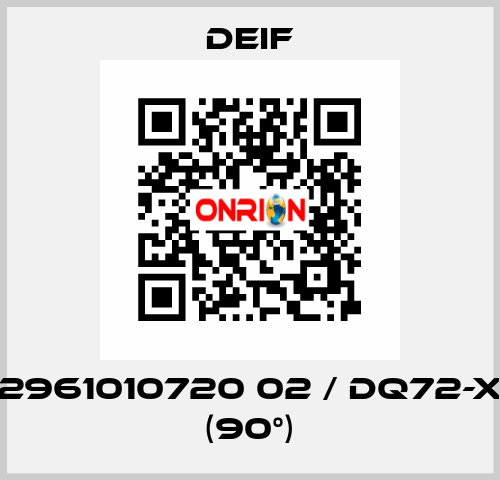 2961010720 02 / DQ72-x (90°) Deif