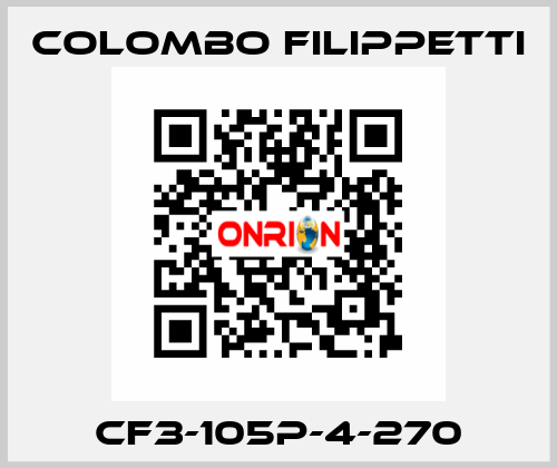 CF3-105P-4-270 Colombo Filippetti