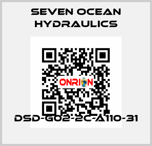 DSD-G02-2C-A110-31 Seven Ocean Hydraulics