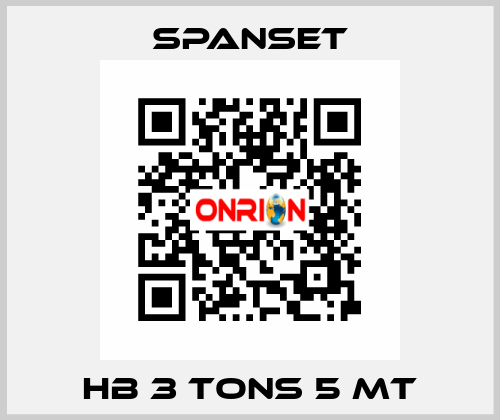 HB 3 TONS 5 MT SpanSet