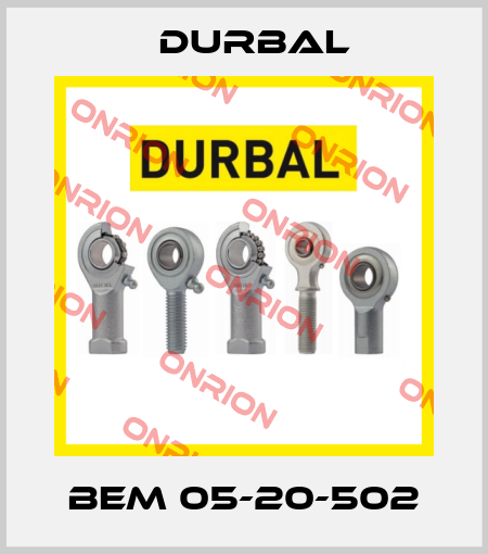 BEM 05-20-502 Durbal