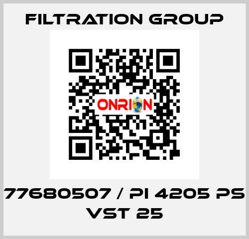 77680507 / PI 4205 PS VST 25 Filtration Group