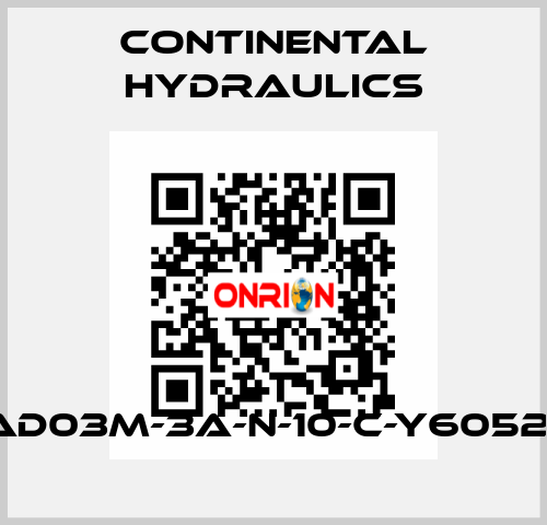 VAD03M-3A-N-10-C-Y6052-3 Continental Hydraulics