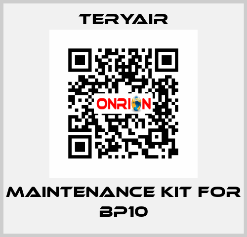 Maintenance Kit for BP10 TERYAIR