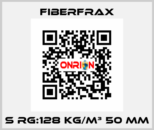 S RG:128 KG/M³ 50 MM Fiberfrax