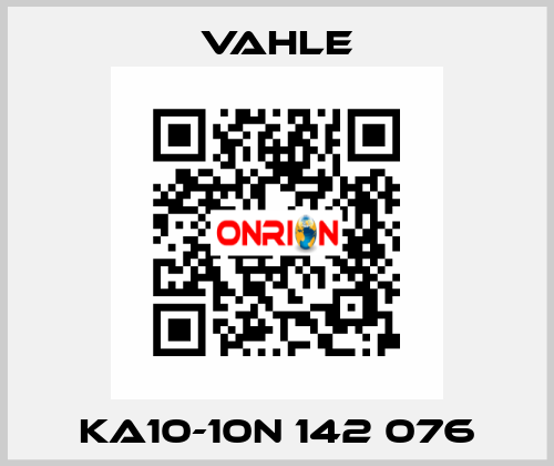 KA10-10N 142 076 Vahle