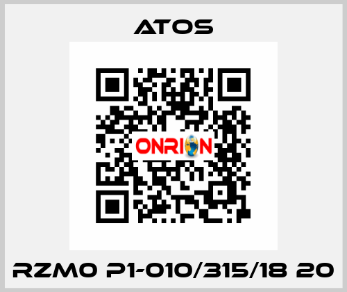 RZM0 P1-010/315/18 20 Atos