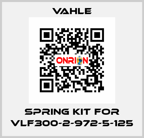 spring kit for VLF300-2-972-5-125 Vahle