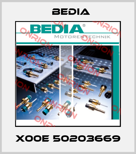 X00E 50203669 Bedia