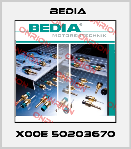 X00E 50203670 Bedia