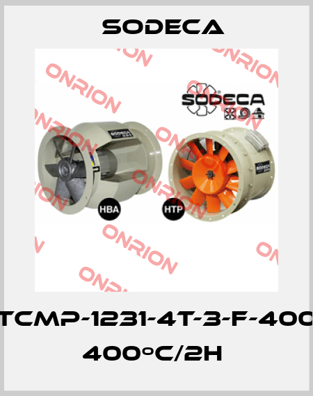 TCMP-1231-4T-3-F-400  400ºC/2H  Sodeca