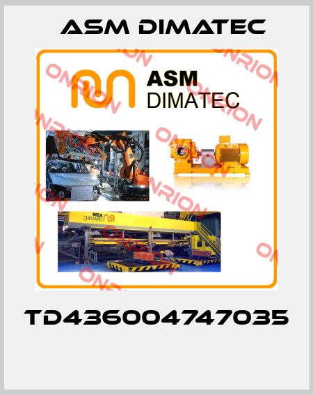 TD436004747035  Asm Dimatec