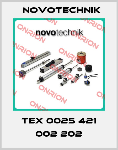 TEX 0025 421 002 202 Novotechnik