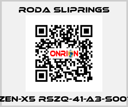 ZEN-X5 RSZQ-41-A3-S001 Roda Sliprings