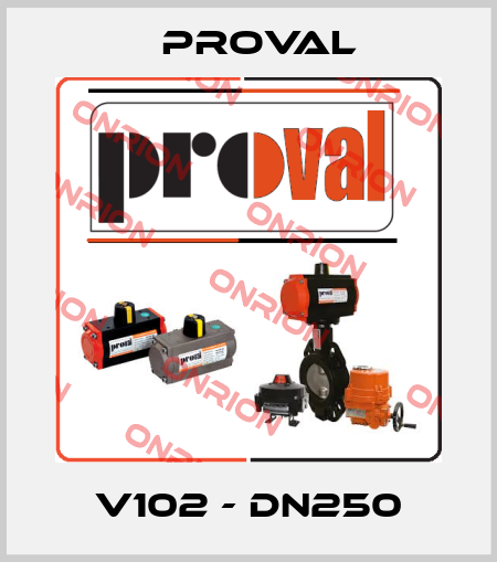 V102 - DN250 Proval