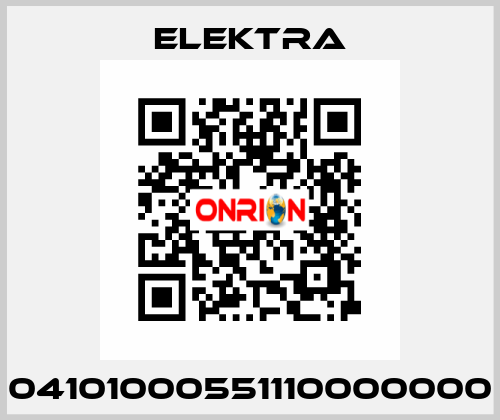 04101000551110000000 ELEKTRA