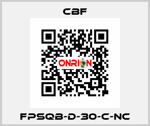 FPSQB-D-30-C-NC CBF