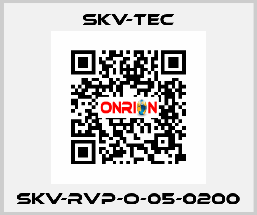 SKV-RVP-O-05-0200 SKV-tec