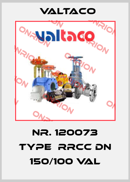 Nr. 120073 Type  RRCC DN 150/100 Val Valtaco
