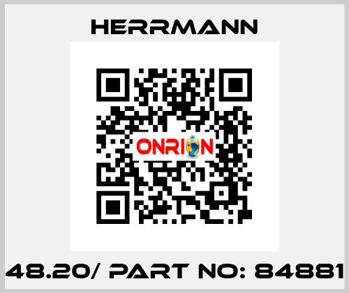 48.20/ part no: 84881 Herrmann