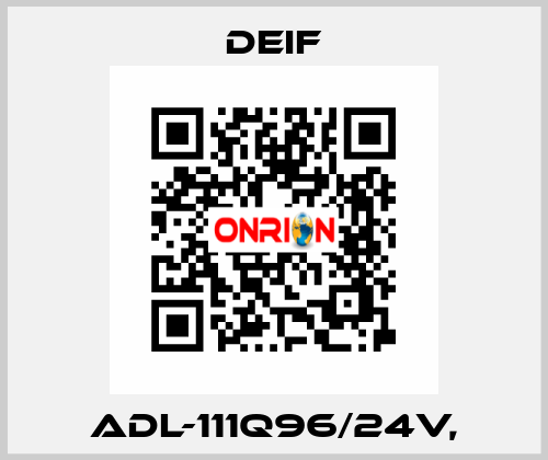 ADL-111Q96/24V, Deif