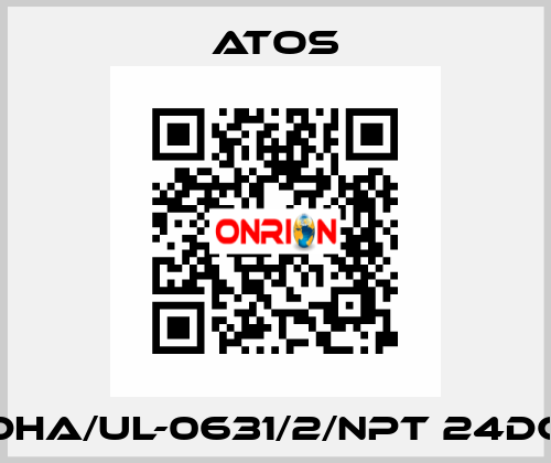 DHA/UL-0631/2/NPT 24DC Atos