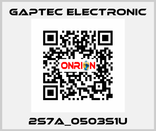 2S7A_0503S1U Gaptec Electronic