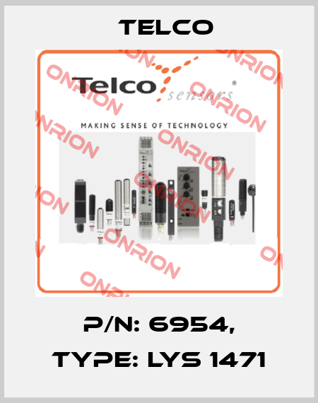 p/n: 6954, Type: LYS 1471 Telco