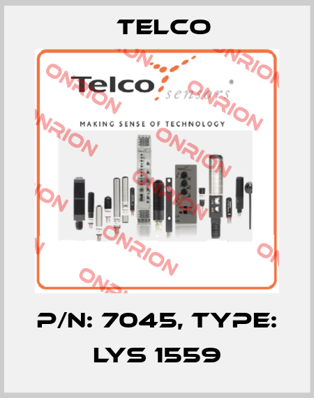 p/n: 7045, Type: LYS 1559 Telco