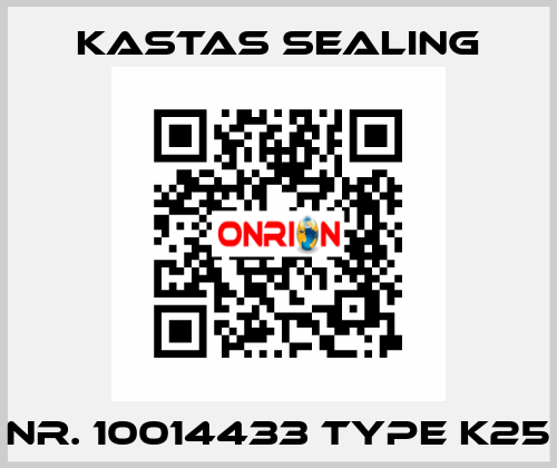 Nr. 10014433 Type K25 Kastas Sealing