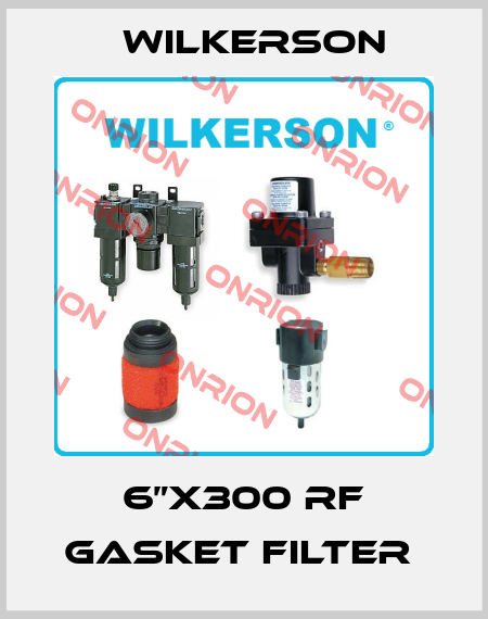6”x300 RF GASKET FILTER  Wilkerson